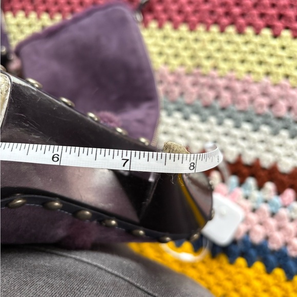 Nike Lab Purple Suede Women's Boots - Picture 9 of 10